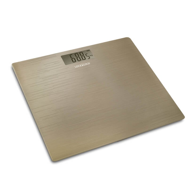 Cân Sức Khỏe Điện Tử Locknlock Dùng Trong Gia Đình, Pin Sạc - 180Kg - ENC526SLV, , large image number null